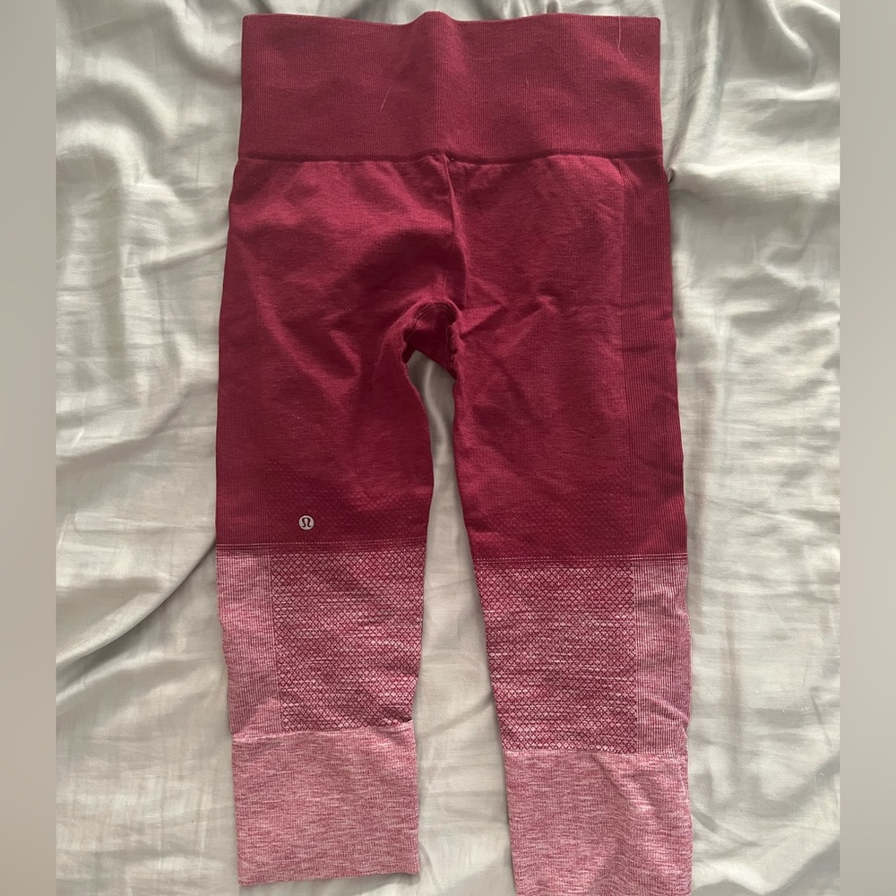 Lululemon capri leggings size 4